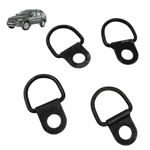 Jogo grampo porta malas Fiat Palio Adventure 2009 2010 2011