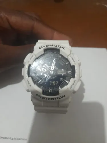 RELOGIO CASIO BRANCO G- SHOCK GA110GW