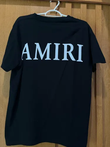 ? Camiseta AMIRI Preta Masculina | Estilo Premium ? 