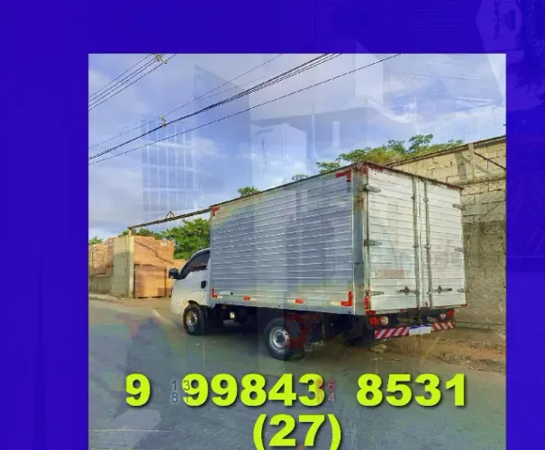Frete urgente! Transporte rápido e seguro para sua mudança, consulte já!