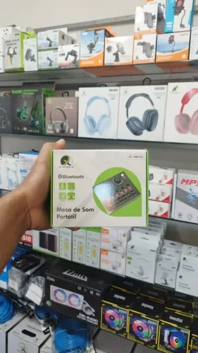MESA DE SOM BLUETOOTH PORTATIL