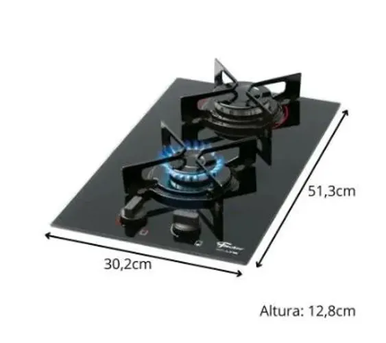 Cooktop Fischer 2 bocas