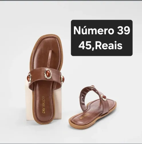 Sandália rasterinha N.39 linda! 45,00 Reais