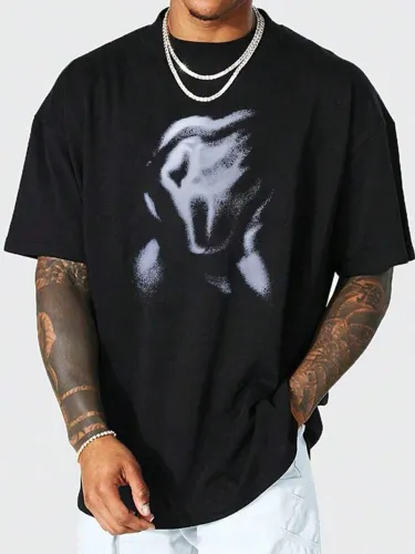 CAMISA OVERSIZE GHOSTFACE NOVO