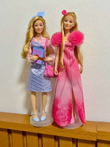 2 Bonecas Glinda shiz / cantante - wicked 