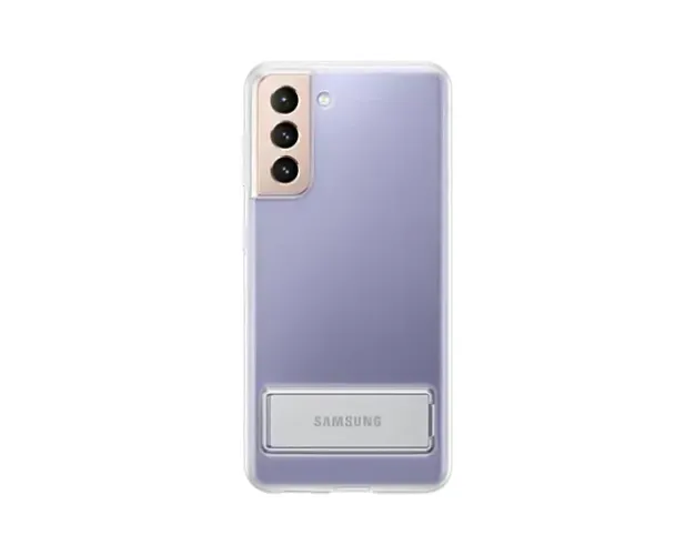 Capa Samsung Galaxy S21+ Plus Original Transparente com Suporte Lacrada Nova