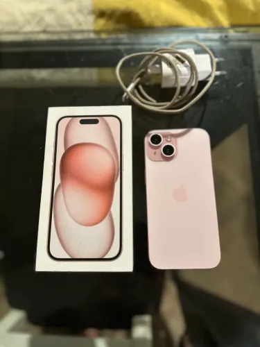 iPhone 15 Rosa 128gb (Perfeito)