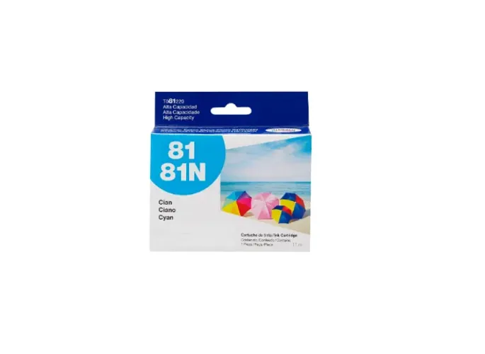 Cartucho Epson 81n Ciano T081 T081220 R270 Rx610 Lacrado 11ml