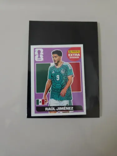 Extra Sticker Raúl Jiménez Lilás Panini