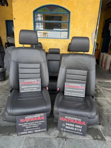 Bancos VW- Touareg em couro 