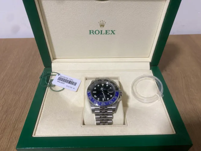 Rolex oyster batman/batgirl super clone