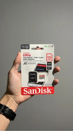 Cartão de memória Sandisk ultra 512GB