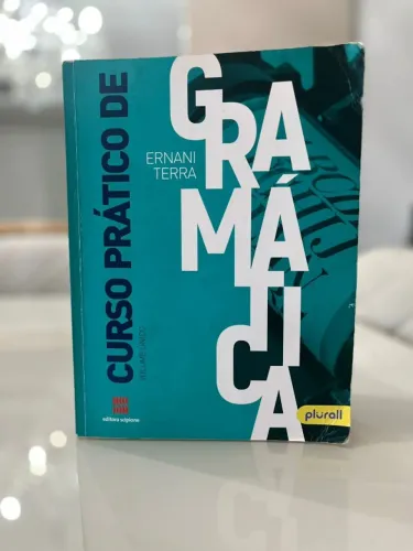 Livro curso prático de Gramática - Ernâni Terra - Seminovo