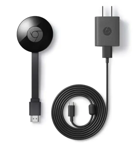 Google Chromecast De 2a Geração, Full Hd Wi-fi Hdmi Preto