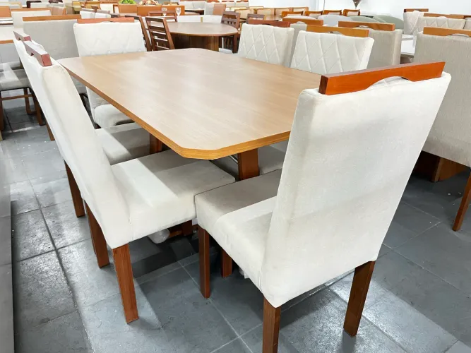 Mesa madeira completa