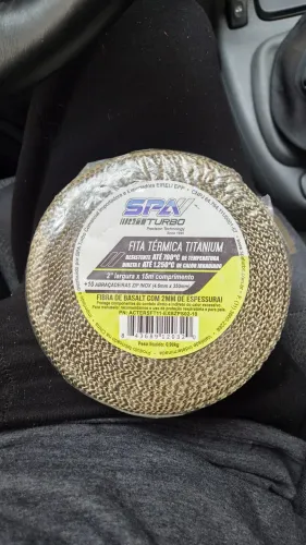 Fita térmica SPA 15m para escapamento - na embalagem