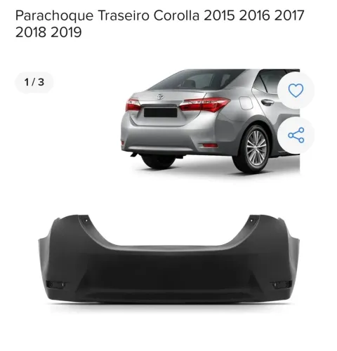Para-choque original Corolla