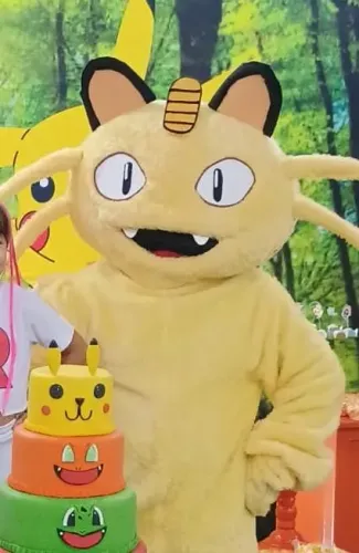 Fantasia Meowth Pokémon adulto