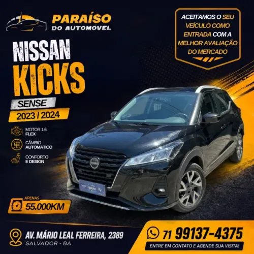 Nissan Kicks Sense 1.6 16V Flex AUT 2024