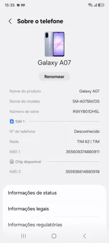 Samsung Galaxy A07 128