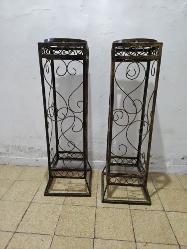 Pedestal de ferro 
