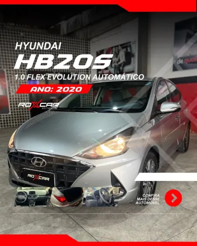 Hyundai HB20S Evolution 1.0 TB Flex 12V AUT 2020