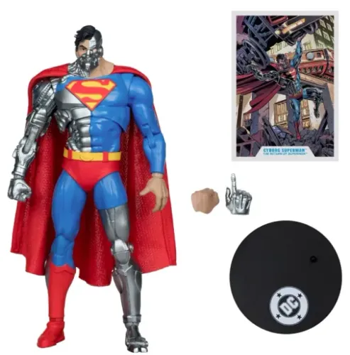 Cyborg Superman Dc Multiverse Mcfarlane Dc Comics