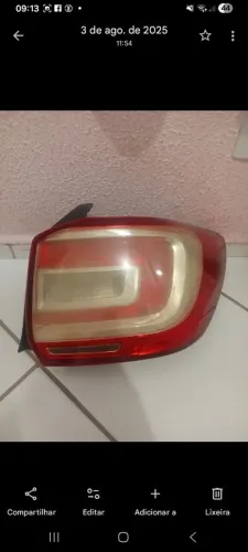 Lanterna traseira renault logan LD