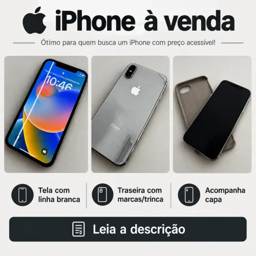 iPhone X Disposto a ouvir oferta