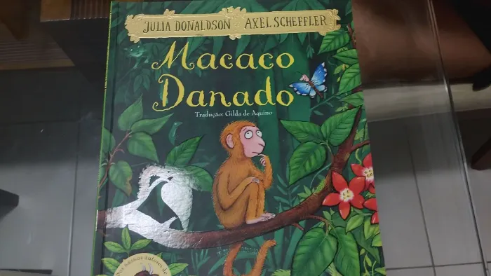 Livro Macaco Danado. Editora Brinque Bruque
