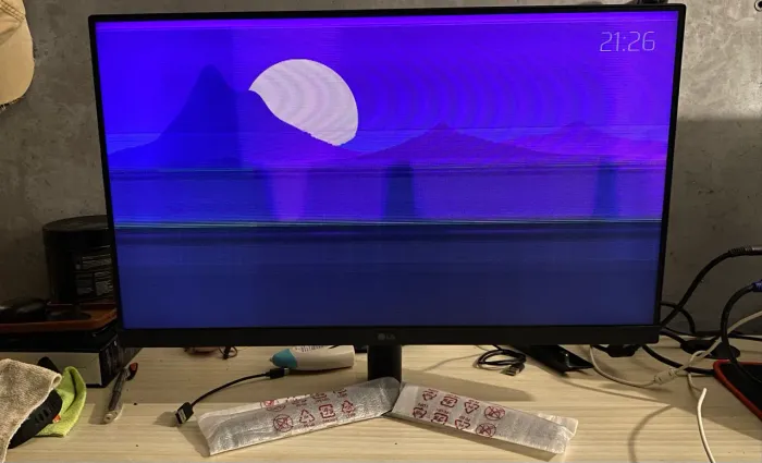 LG Ultragear 24p 144Hz - defeito