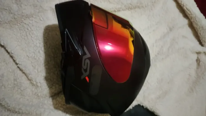 CAPACETE ASX PRETO FUMÊ