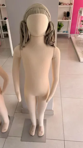 Manequim Infantil de pano articulado 