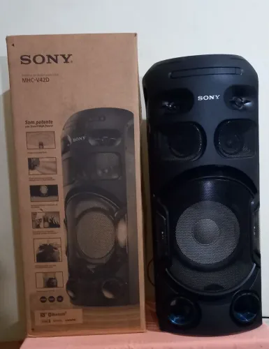 Áudio System Sony MHC-V42D Bluetooth 720W - Na Caixa Original (Retirada na Tijuca)