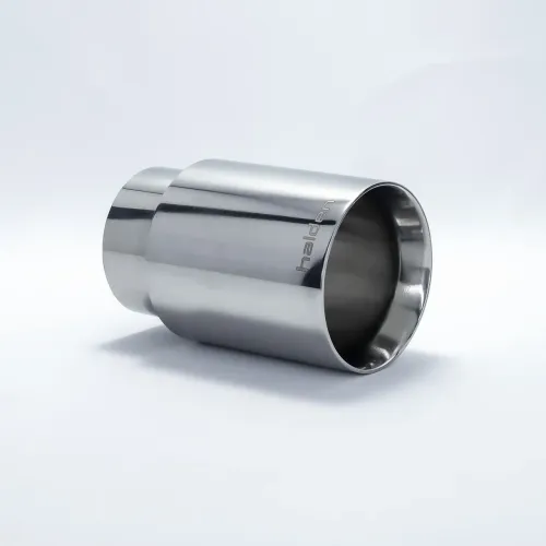 Ponteira Esportiva Escapamento HALDEN Inox 304 Reta 3 Polegadas Parede Dupla
