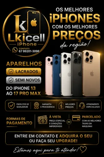 iPhone é na Lkicell!