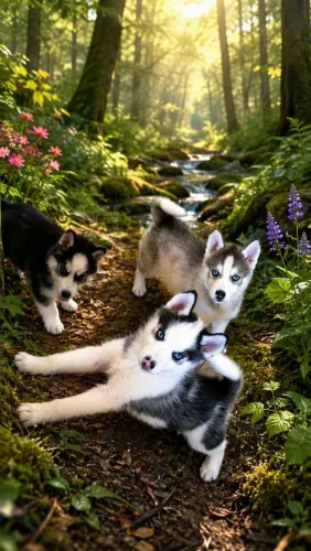 Husky Siberiano