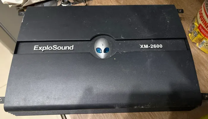 Módulo Amplificador Explosound XM-2600 4 Canais - 1200W RMS