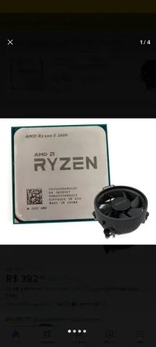 Processador Ryzen 5 2600 (6/12)