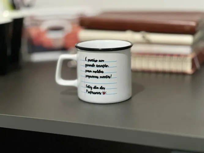 Dia dos Professores - Grandes mentes | Caneca