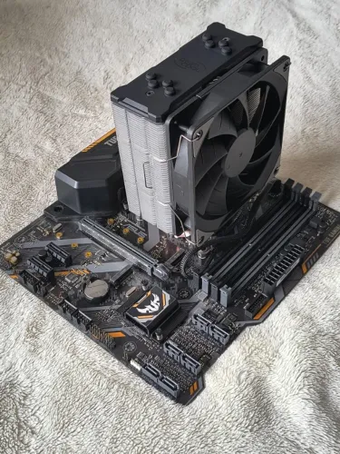Kit Intel i3-9100F + ASUS TUF B360M-PLUS GAMING + DeepCool GAMMAXX 400 EX