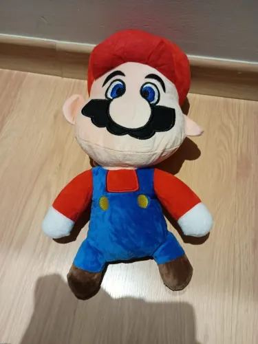 Boneco de pelucia Mario Bros 35cm