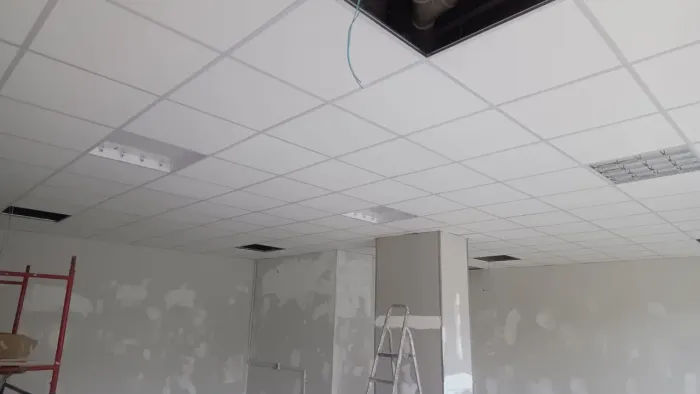 Drywall, forro removível