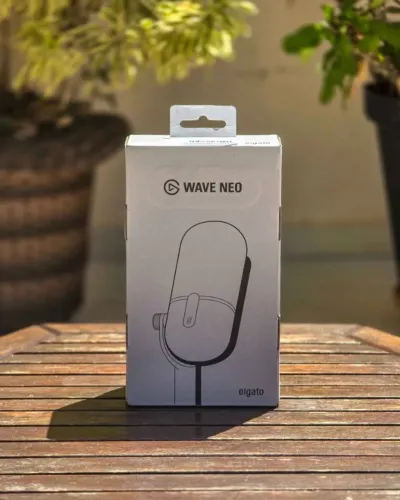 Microfone Condensador Elgato Wave Neo, USB, Branco