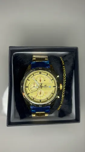 RELÓGIO CASIO EDIFICE + PULSEIRA