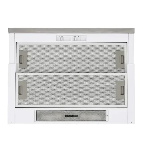 Depurador de Ar de Embutir Fischer 60cm Branco e Inox 4 Bocas Slim 110V