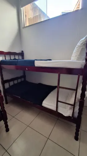 Cama em formato de beliche