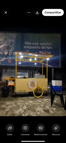 Carrinho de lanche