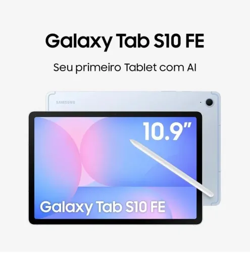 VENDO TABLET SAMSUNG GALAXY TAB S10 FE X520 Wifi 8gb Ram/128gb Rom Versão Internacional 