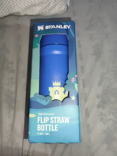 Garrafa Térmica Stanley Flip Straw Youth Iris 500ml 